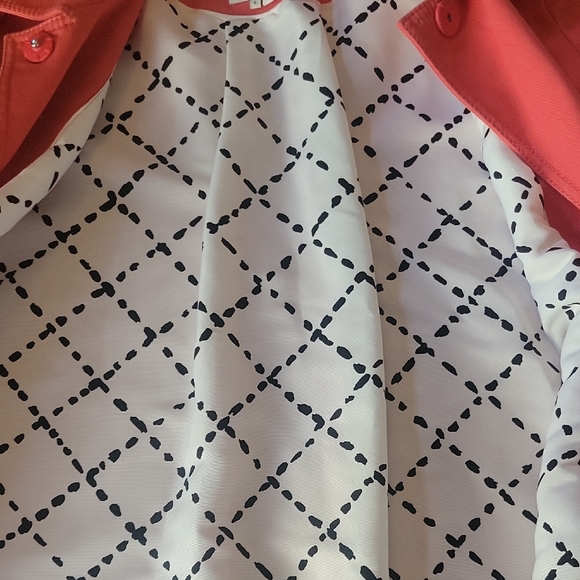 Kate Spade Pink Pea Coat Spring Fashion Staple - Picture 3 of 5